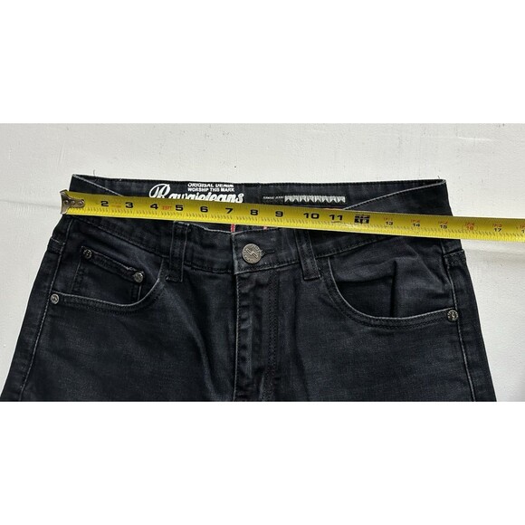 Rawaie jeans men size 32x30 dark wash  jeans zip and button closure - Picture 7 of 15